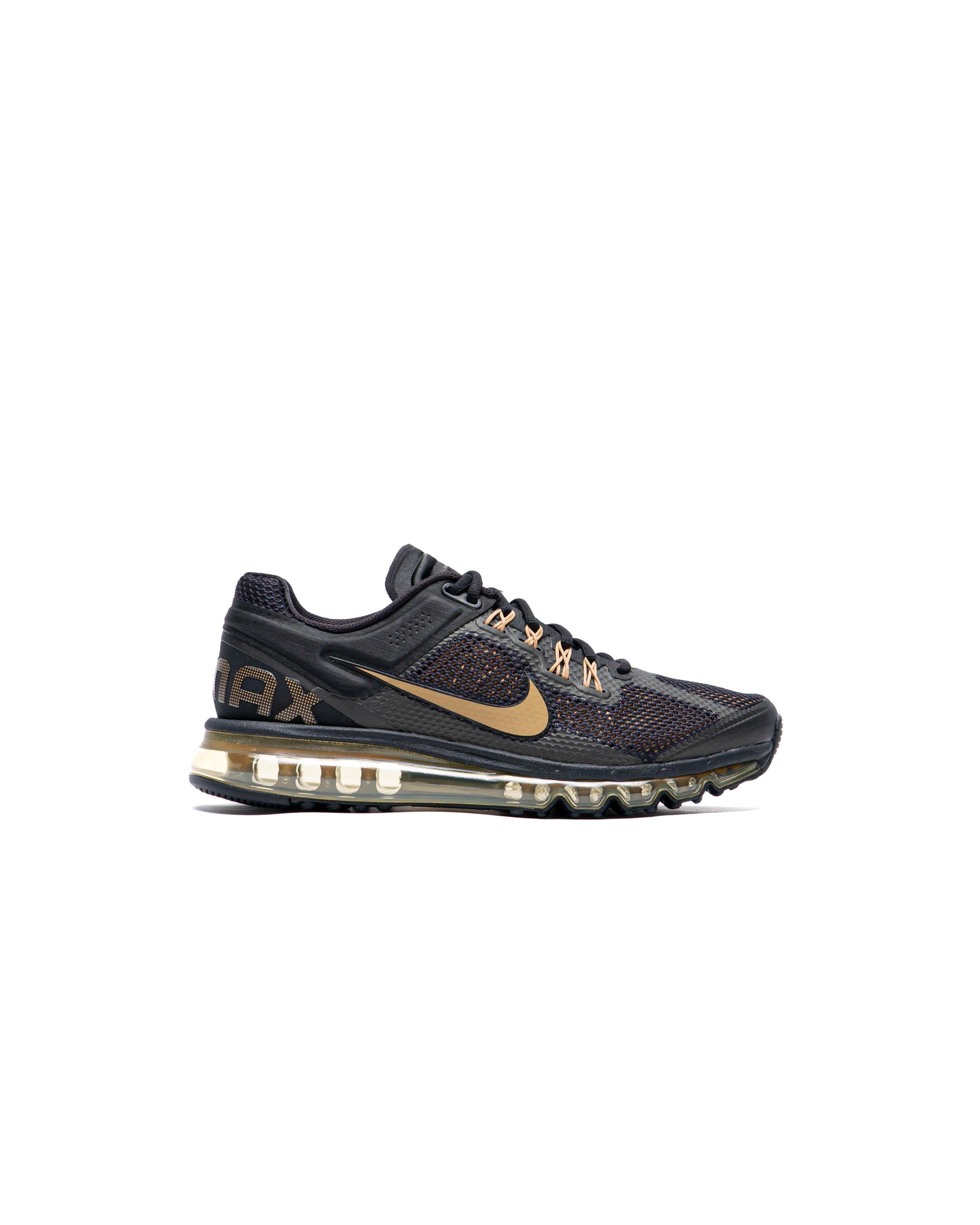 Womens nike air fashion max black and gold